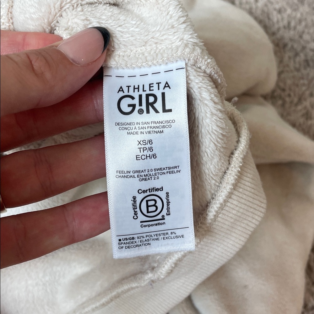 Athleta Girl Feelin ' Great 2.0 Sweatshirt - Picture 8 of 11